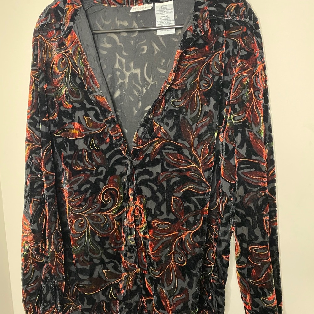 Colorful Button up